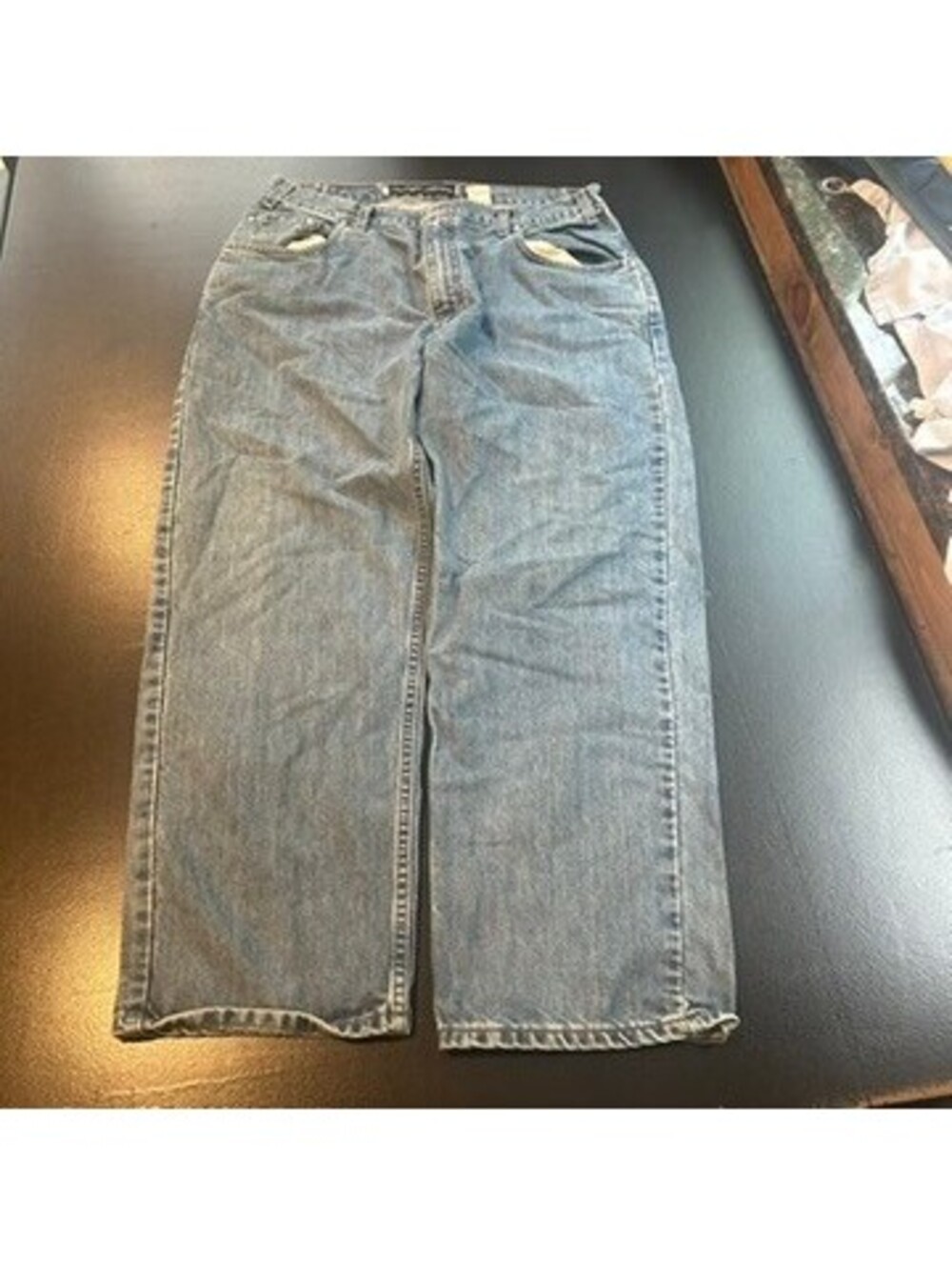 Vintage y2k baggy carpenter Levi's Silvertab straight relaxed jeans